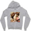 michelangelo the prophet isaiah bubble gum Zipper Hoodie