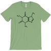 caffeine molecule t shirt coffee funny T-Shirt