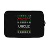ugly christmas uncle Laptop sleeve