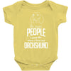 The More People I Meet The More I Love My Dachshund Gifts Baby Onesie