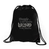 muggle in the streets, wizard in the sheets Drawstring Bags