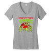 no pizza after midnight! Women's V-Neck T-Shirt