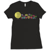planetary chatter vectorized Ladies Fitted T-Shirt