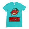apple keeps the doctors away Ladies Fitted T-Shirt