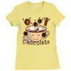 hot chocolate time! Ladies Fitted T-Shirt