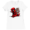 hello my name is francis Ladies Fitted T-Shirt