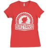 saiyans crest Ladies Fitted T-Shirt