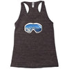ski goggles copy Racerback Tank