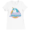 unicorn alway be you Ladies Fitted T-Shirt