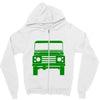 defender land rover Zipper Hoodie