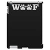woof paw prints sticker vinyl iPad 3 and 4 Case