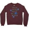IT'S NOT DRINKING ALONE IF THE DOG IS HOME! Crewneck Sweatshirt
