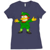 happy saint patrick day simpson Ladies Fitted T-Shirt