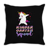 kindergarten squad Throw Pillow