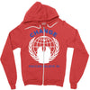 anonymous hacker revolution Zipper Hoodie