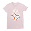 calavera droid Ladies Fitted T-Shirt