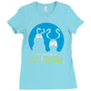 tick and arthur Ladies Fitted T-Shirt