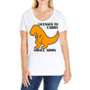 licensed to carry small arms Ladies Curvy T-Shirt