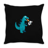 everyone loves marshmallow Throw Pillow