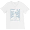 water is sacred no pipelines V-Neck Tee