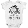 queens are born in december (2) Baby Onesie