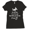 midnight Ladies Fitted T-Shirt