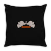 trunk wrestling Throw Pillow