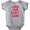 lake hair don't care Baby Bodysuit