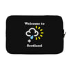 scottish weather Laptop sleeve