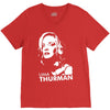 uma thurman V-Neck Tee