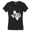 Beto For Senate Texas Map Women's V-Neck T-Shirt