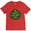happy st. patrick's day V-Neck Tee