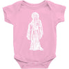 santa muerte blanca Baby Onesie