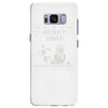 christmas funny dog &amp; snowman Samsung Galaxy S8 Plus