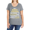 i'm a dance teacher, that means i'm creative cool passionate &amp; a littl Ladies Curvy T-Shirt