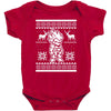 christmas saiyan prince Baby Bodysuit