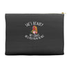 she's beauty she' grace t shirt chicken farm Accessory Pouches