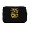 coffee addict Laptop sleeve