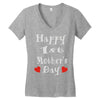 happy 1st mothers day babygrow Women's V-Neck T-Shirt