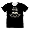 premium vintage 1989 classic perfectly aged limited edition All Over Women's T-shirt