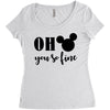 OH You Are so Fine Women's Triblend Scoop T-shirt