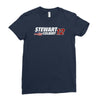 stewart colbert '12 Ladies Fitted T-Shirt