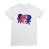 dancing groot Ladies Fitted T-Shirt