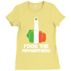 Fook The Mayweathers Ladies Fitted T-Shirt