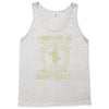 i might look like i'm playing softball Tank Top