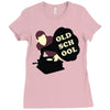 old school dj Ladies Fitted T-Shirt
