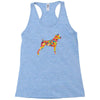 boxer flower Racerback Tank