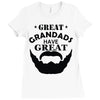 mens grandads bearded Ladies Fitted T-Shirt