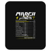 March Girl Facts Aries Mousepad