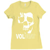 volbeat danish rock band cool skull Ladies Fitted T-Shirt